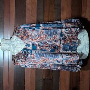 Entro Multicolor Paisley Blouse